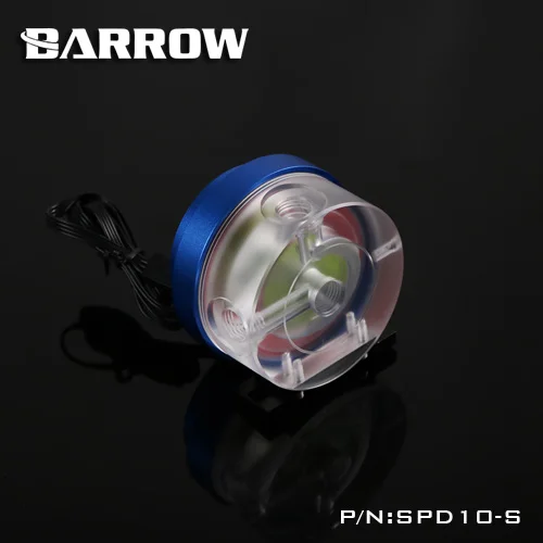 

Barrow 10W PWM PC Water Cooling DDC Pump Maximum Flow 450L/H Maximum Lift 3 Meter MINI SPD10-S