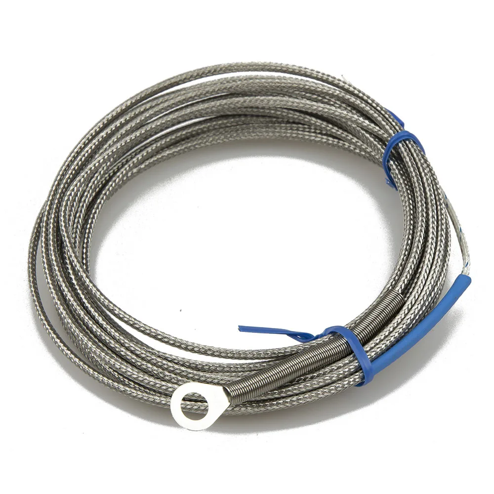 FTARR01 K E type 4m metal screening cable 5mm 6mm 8mm 12mm 14mm diameter hole ring head thermocouple