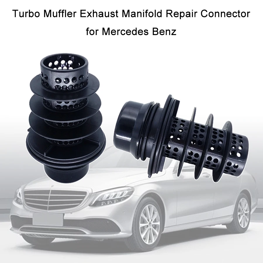 Turbo Muffler Exhaust Manifold Repair Connector for Mercedes Benz C-Class E-Class M271 C180 C200 E200 E260 Auto Accessories 1PC