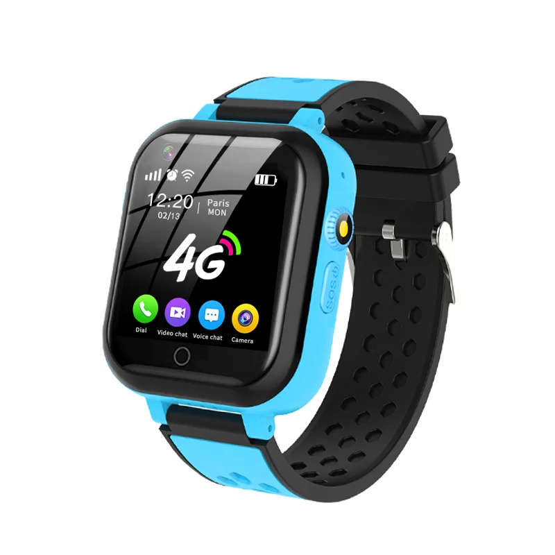 

2021 NEW 4G Kids Smart Watch Waterproof GPS+WIFI+LBS Tracker SOS Video Call For Child SOS Voice Chat Children Smartwatch