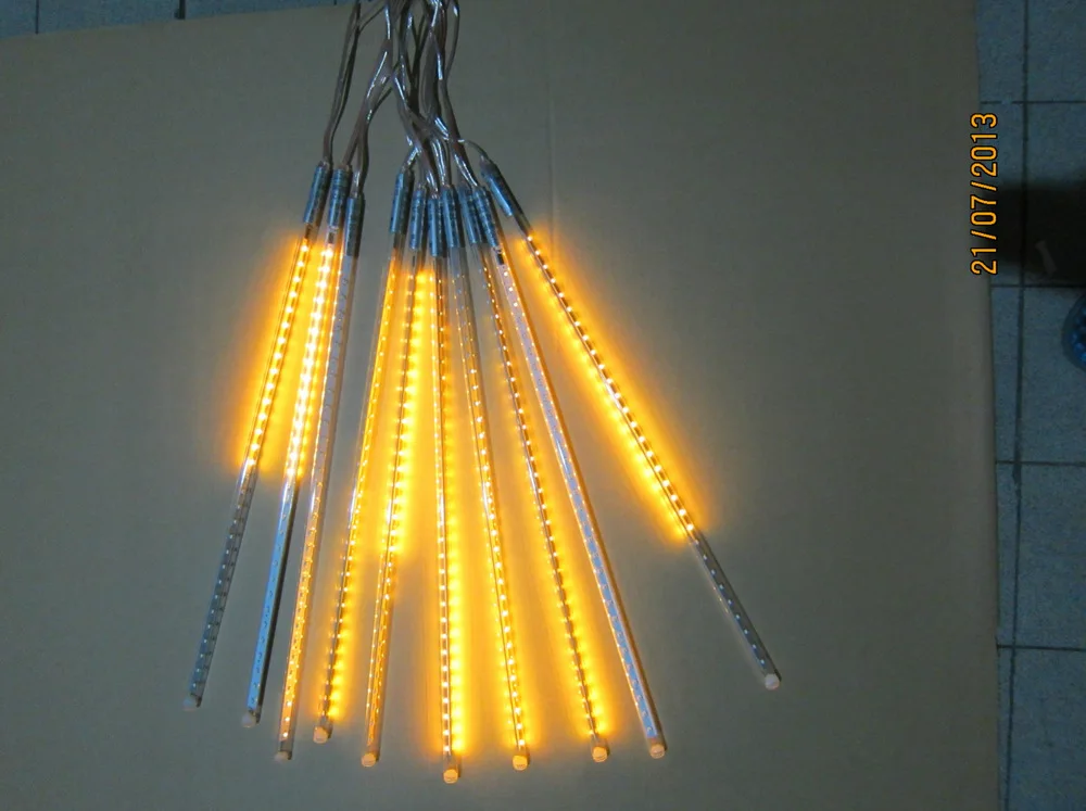 10sets/lot Factory Direct LED SMD2835 LED Meteor Shower Meteor Light LED Meteor Tube 12 * 500mm 8 Pieces / Sets