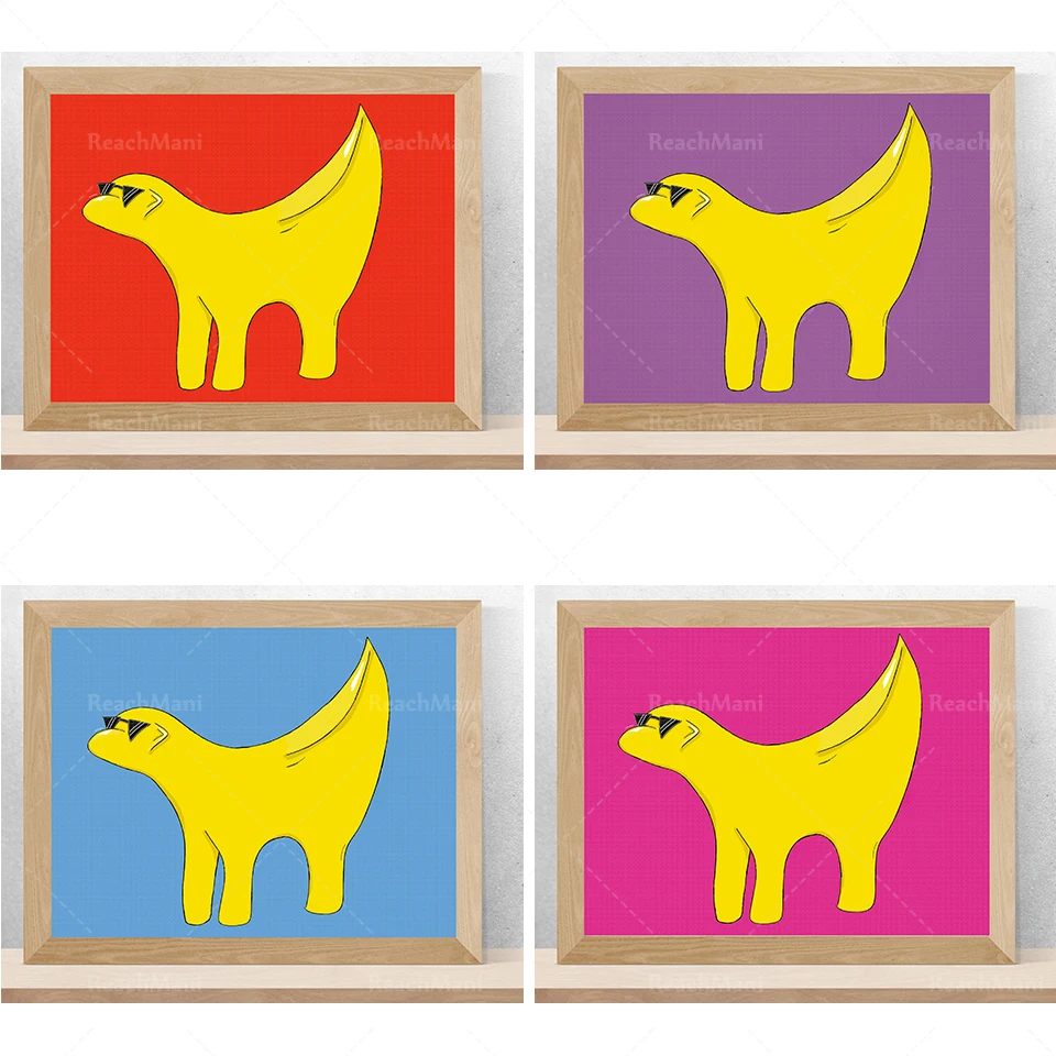 Lambana Print/Super Lambana Art/Merseyside Art/Lambana Artist Decorative Poster