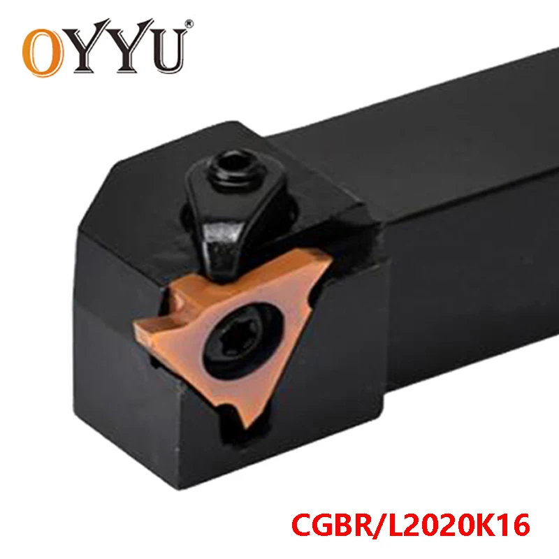 

Oyu CGBR 2020 держатель токарного инструмента CGBR2020K16 CGBL2020K16 с ЧПУ твердосплавная вставка Арбор Режущий токарный станок резак