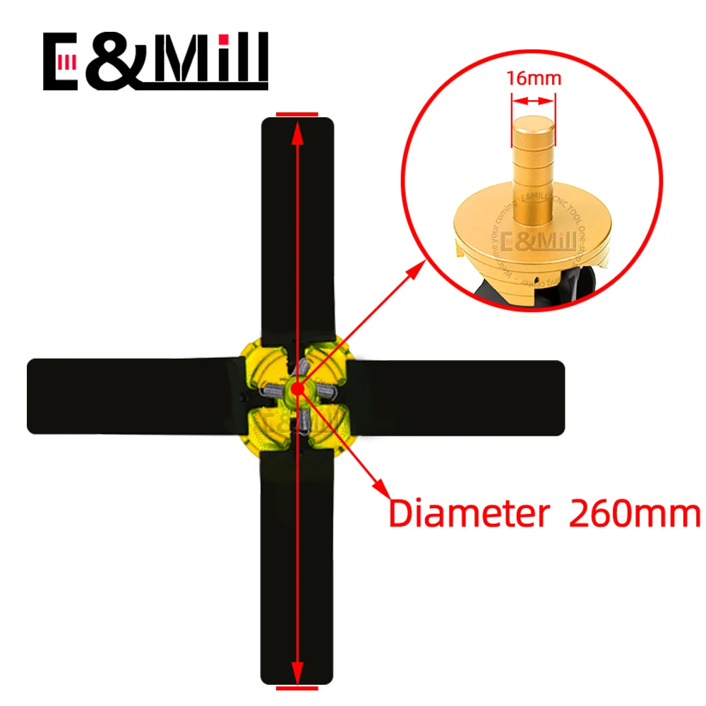 Máquina CNC D16, ventilador eliminador de chips, ventilador de 260mm, barredora de chatarra, herramienta de limpieza automática, grabador, eliminación de polvo, raspador de residuos industriales