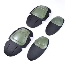 Ginocchiere a gomito G3 cuscinetti staccabili accessori per uniformi da combattimento equipaggiamento tattico cuscinetti da gioco per Paintball softair militare Pad funzionale