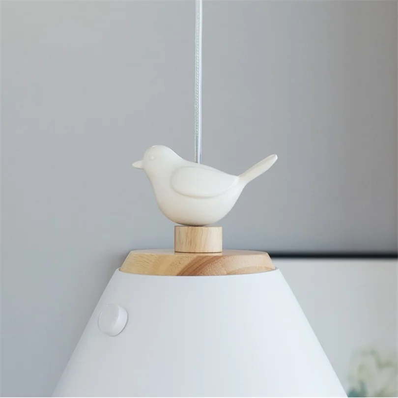 Nordic Restaurant Hanging Lamp Dining Lamp Living Room Bedroom Pendant Lamp Bird Light Staircase Pendent Light Fixtures Lighting