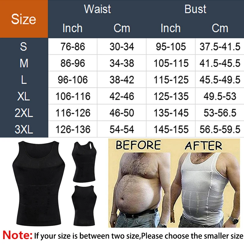 Men Slimming Body Shaper Abdomen Belly Control Shapewear Vest Modeling Underwear Waist Trainer Cincher Corrective Posture Corset