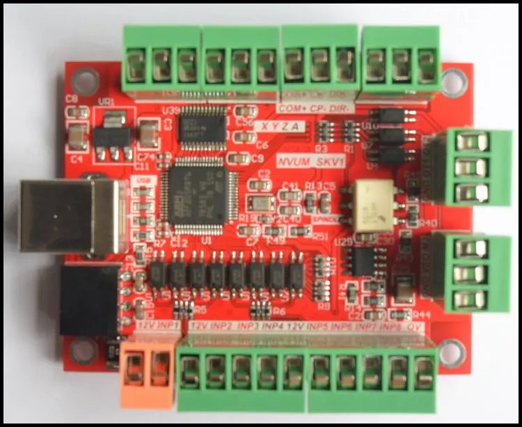 Usbmach3 4-axis Interface Board 4-axis Motion Control Board NC Board