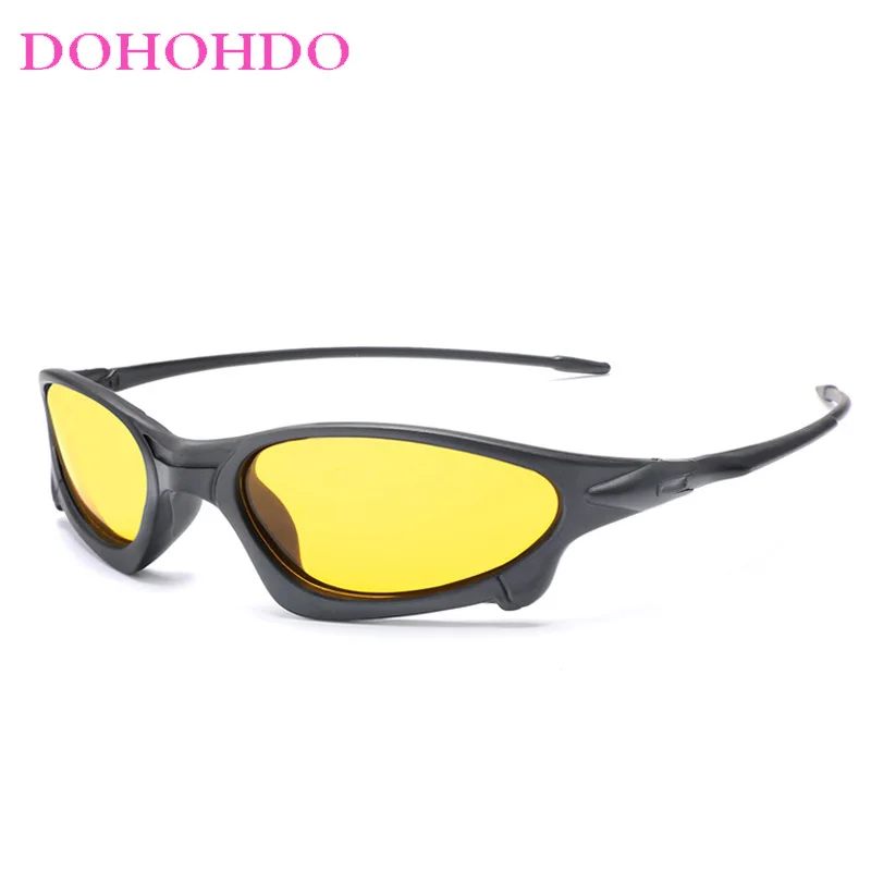 DOHOHDO Brand Design Polarized Sunglasses Men\'s Driving Sun Glasses Small Size Unique Frame Outdoor Sports Goggles Eyewear UV400