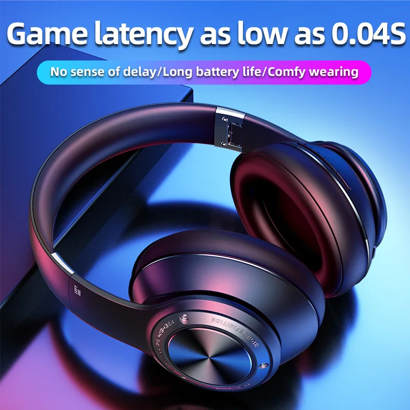 Picun B27 Wireless Headphones Game Low Delay Bluetooth Headset Stero Sound Effect Foldable Earphones for phone xiaomi iphone