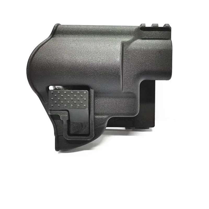 Plastic Steel 10MM Revolver Holster Right Hand Waist Chest 10MM Gun Holster Quick Release Revolver Handgun Case for Hunting