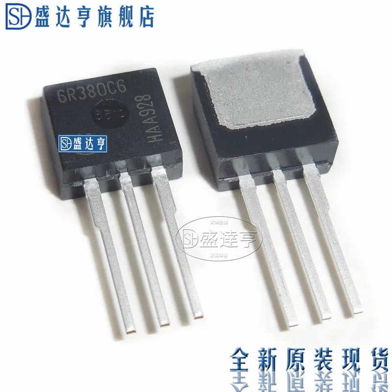 10Pcs/Lot IPI60R380C6 6R380C6 10.6A 650V TO262DIP MOSFET Transistor NEW Original In Stock