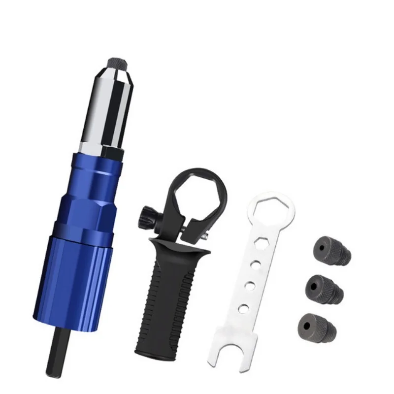 Electric Rivet Gun 2.4mm-4.8mm rivet nut gun drill adapter Cordless riveting tool Insert Nut Pull Rivet Tool