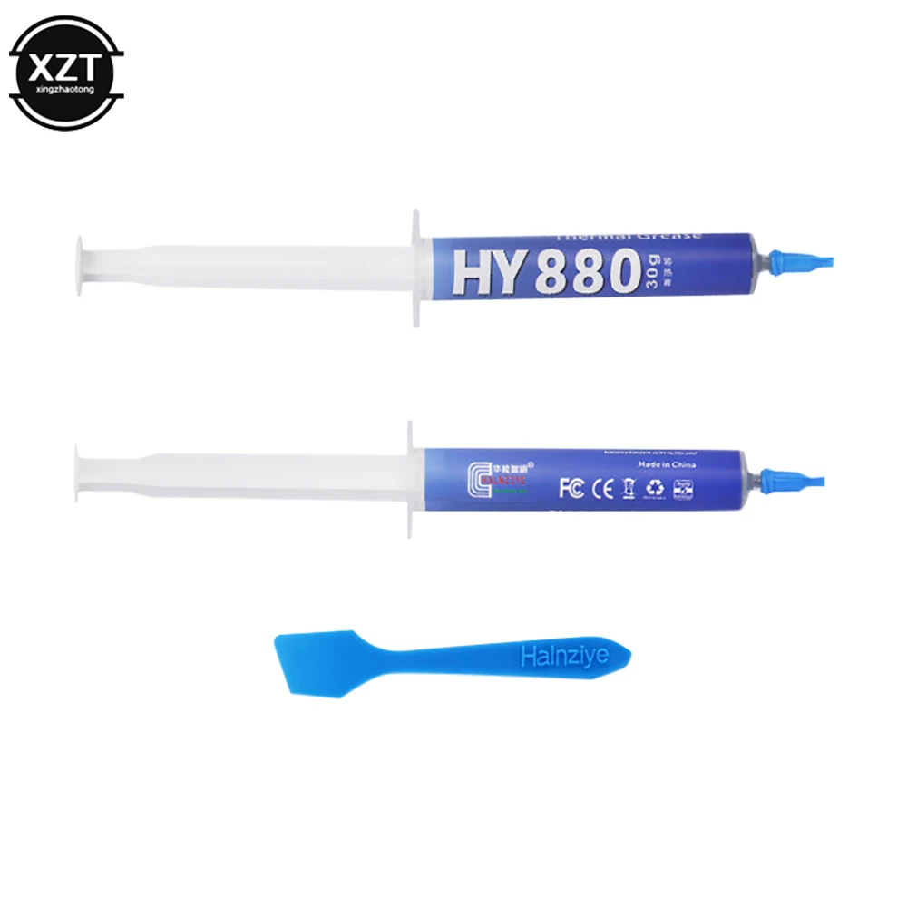 

Hy880 30g Needle Tube Packing Super Carbon Nano Thermal Grease For Cpu Gpu Led Thermal Conductive Silicone Thermal Dja88