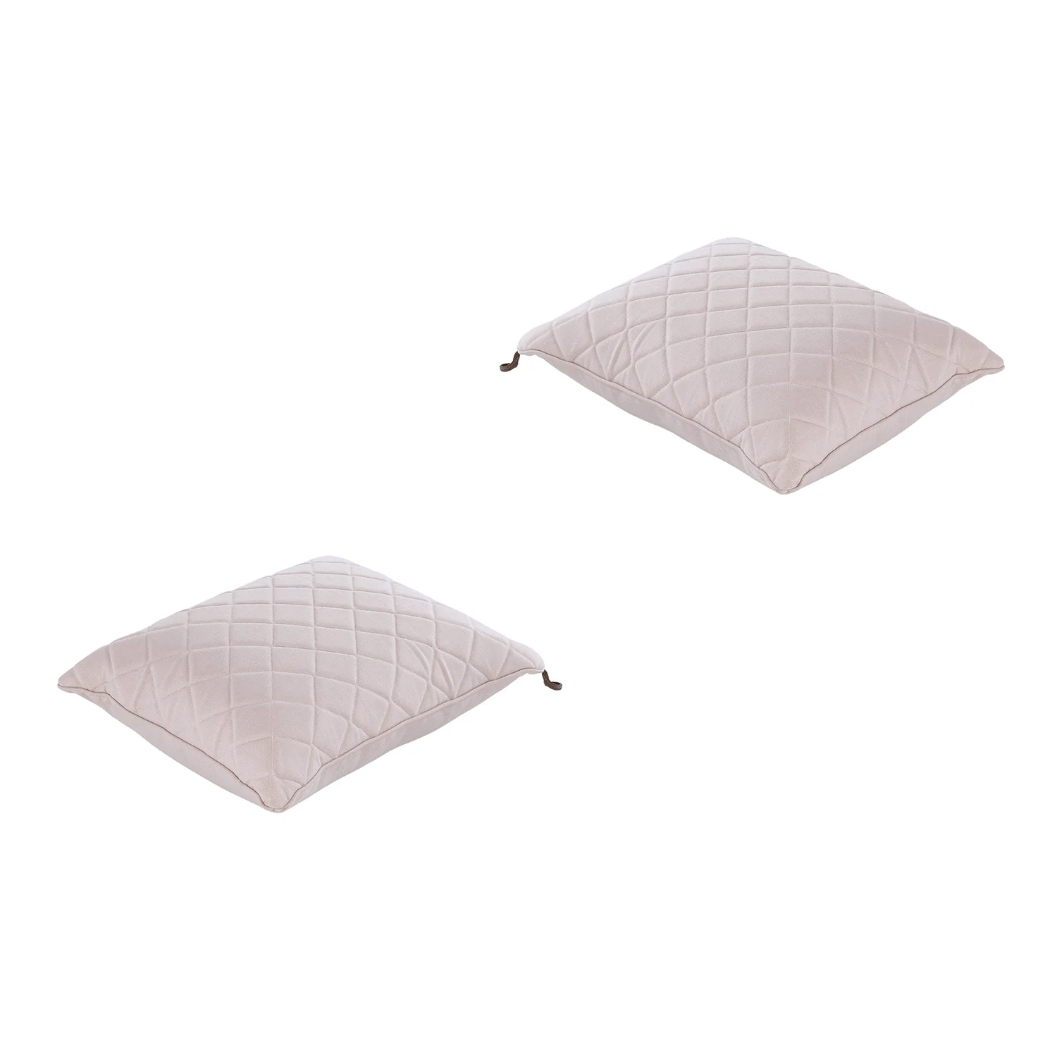 2 Pack Olefin exterior Decorative Cushions Raw color, Size 40x50x15 cm, No Losing color, Unpadding, Outdoor Cushions, Garden Cushion, Outdoor Pillows, Chair and Armchair Cushions