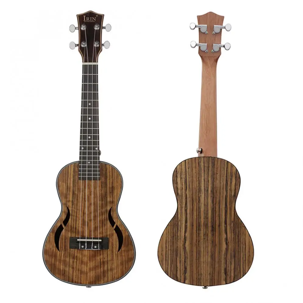 1 pc Ukulele 23 / 26 Inch Concert Tenor Ukulele Walnut Wood 18 Fret Four Strings Hawaii Guitar  Musical Instruments