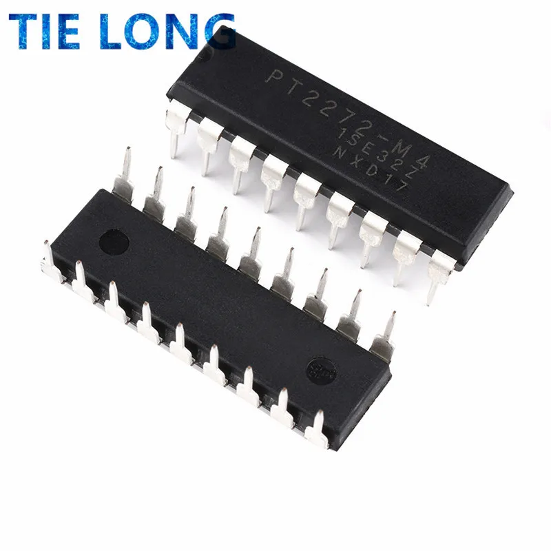 10PCS PT2272-M4 PT2272-L4 SC2272-L4 DIP18 PT2272 DIP 2272-M4 SC2272-M4 SC2272 DIP-18 new and original IC