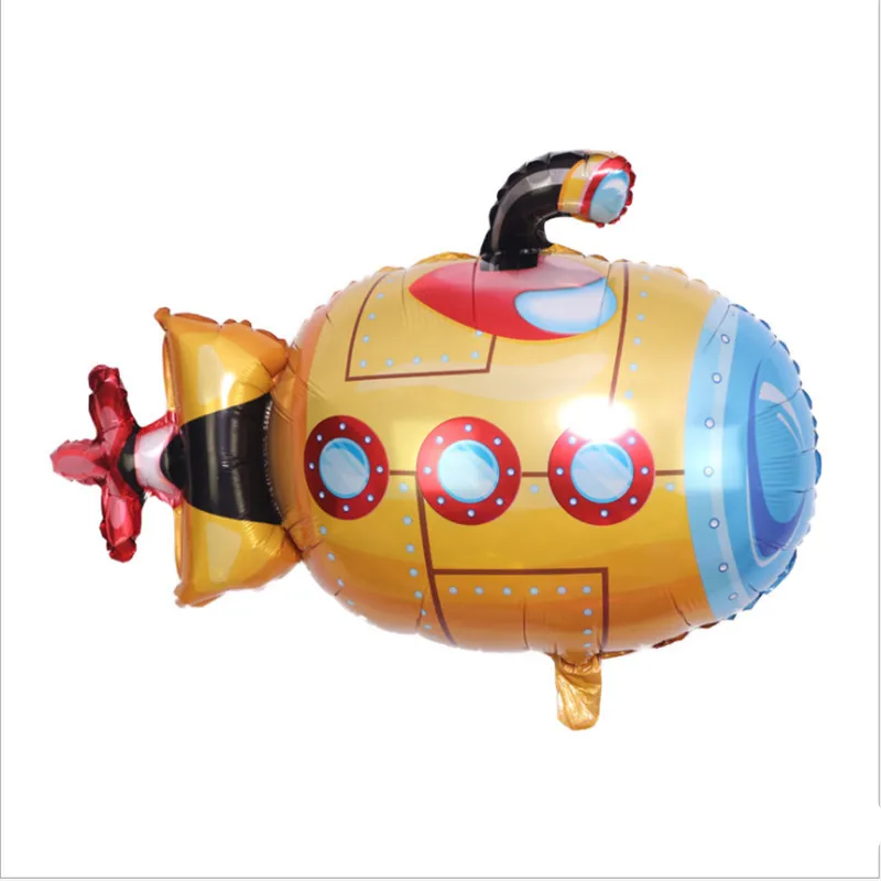 New great nautical era palloncino in pellicola di alluminio capitano pinguino capitano Harry Bear balloon Sea Paradise Party Decoration Balloon