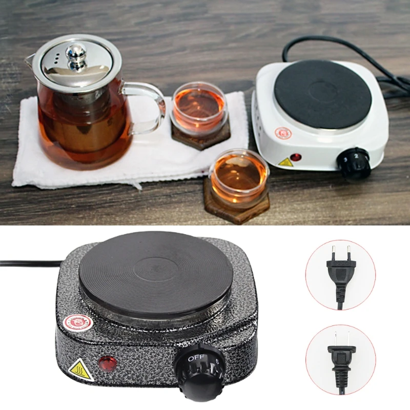 Electric Hot Plates Countertop EU/US Plug 110V-220V 550W for Cooking Tea Coffee DIY Lipsticks/Handmade Soap/Candle