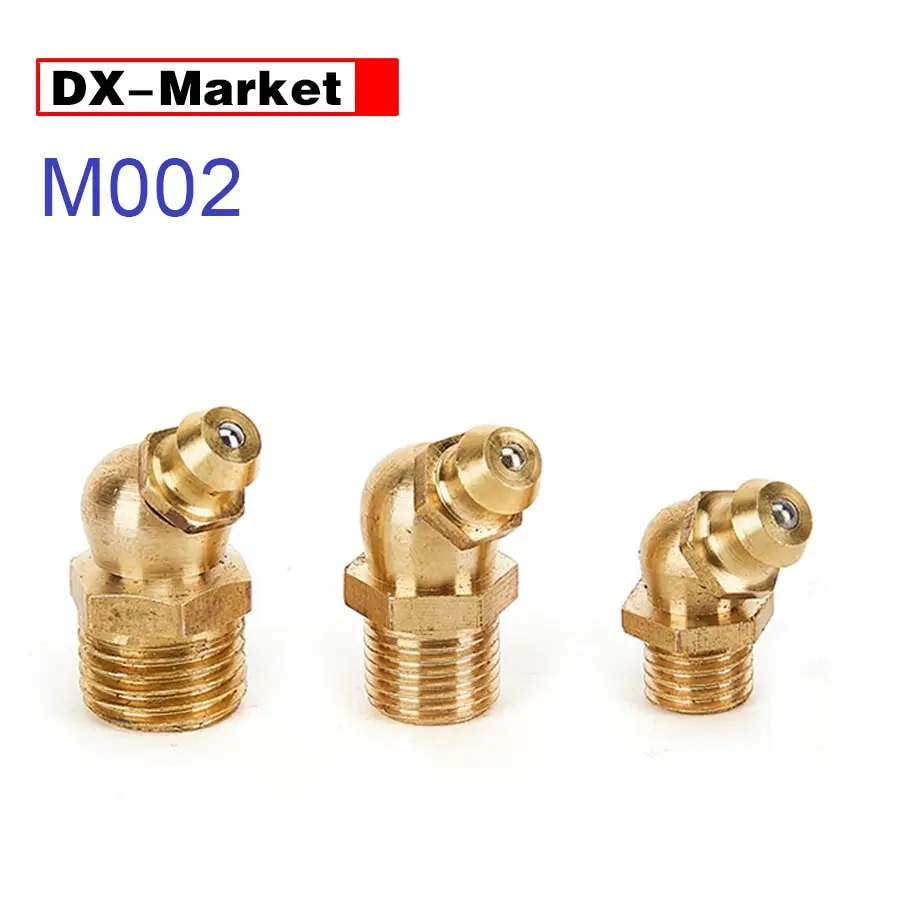 M5~M16 Brass Grease Nipples 90 Degree ,M003