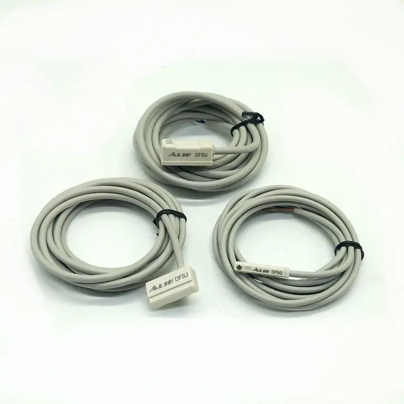 1 PCS ALIF Cilindro Pneumático Sensor Magnético Reed Switch DFSG DFSU DFSJ Interruptor de proximidade pneumático
