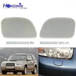 Bumper Headlight Headlamp Washer Nozzle Cover For Subaru For Forester 2005-2008 Unpainted Water Jet Sprayer Cap 86636-SA240