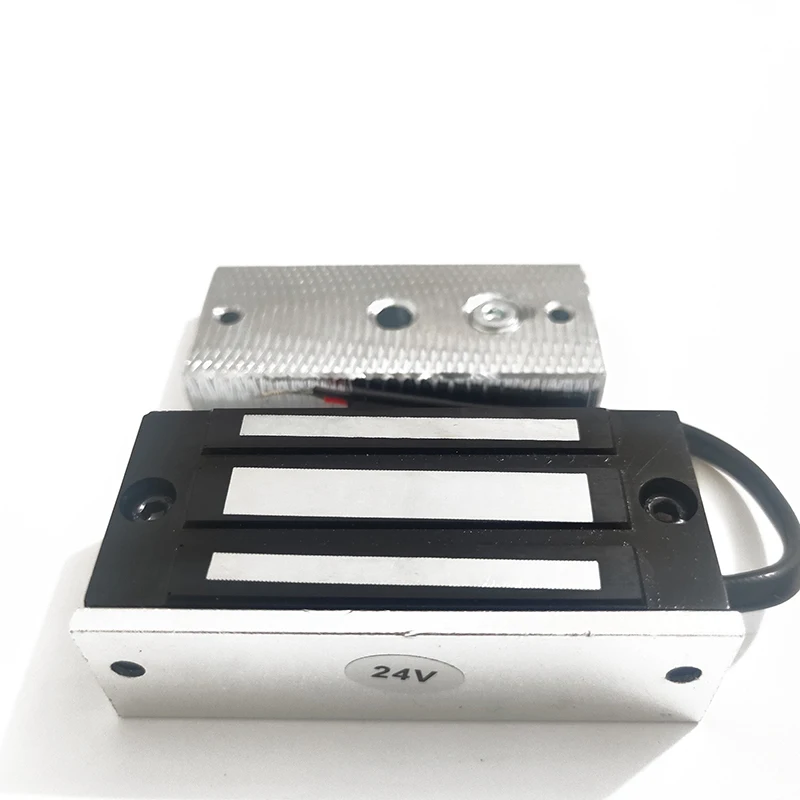 DC12V 60Kg Cửa Cổng Thoát Khỏi Phòng Khóa/Điện Đế Từ Tính Tủ Ốp Lưng Móc Khóa Cửa Nam Châm Điện