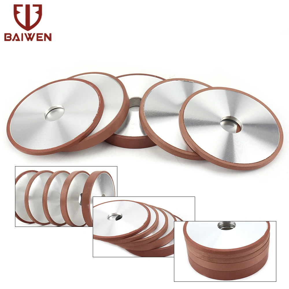 Roue de meulage diamant parallèle, 150mm/200mm, 1 pièce, outil abrasif circulaire en acier au tungstène, accessoires d'outils électriques