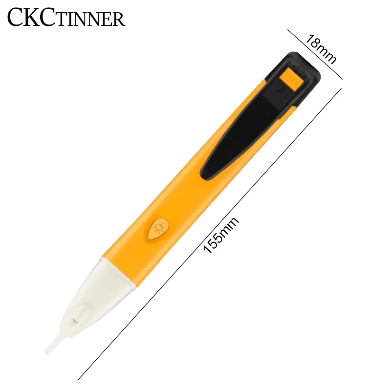 Electricity Test Pencil Digital 90-1000V 12-1000V AC Voltage Detector Non-Contact Tester Pen Tester Meter Volt Current Electric