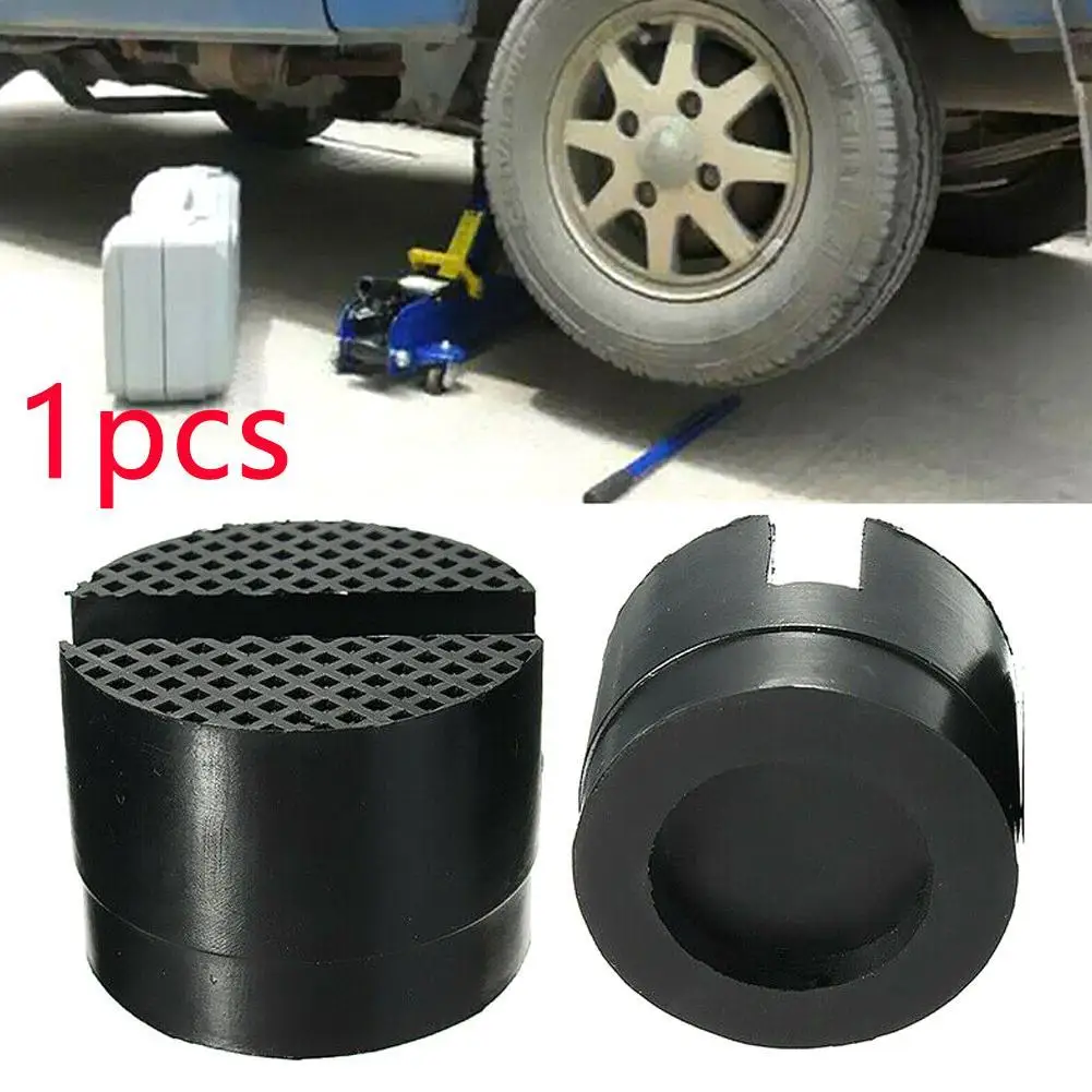 Universal Rubber Support Pad Car Slotted Frame Rail Adapter Lift 1pc Floor Styling Pad Accessories Jack Rubber Jacks Car O0B8