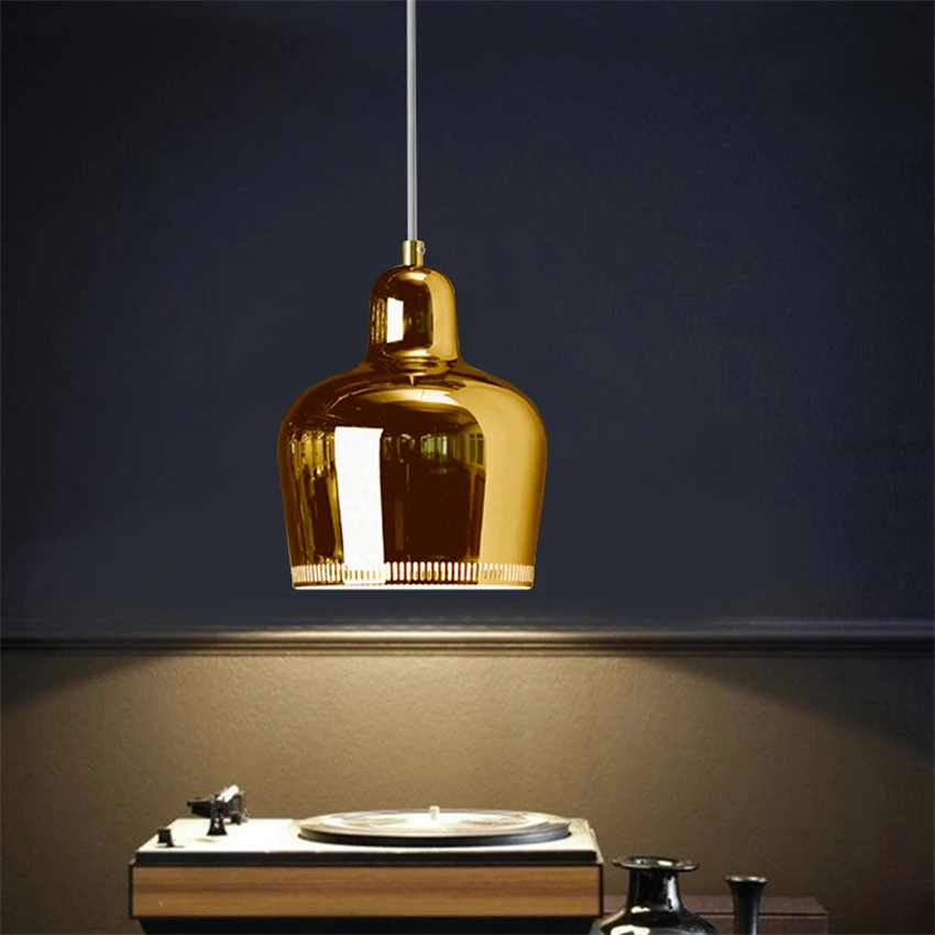 Nordic Dining Room Luster Pendant Lights Art Deco Rose Gold Luxury Hanging Lamps Bedroom Corridor Cloakroom Hotel Pendant Lamps