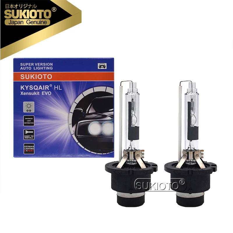 

2 шт., ксеноновые HID-лампы 35 Вт D4S D2S 4300K 5000K 6000K 8000K 55 Вт