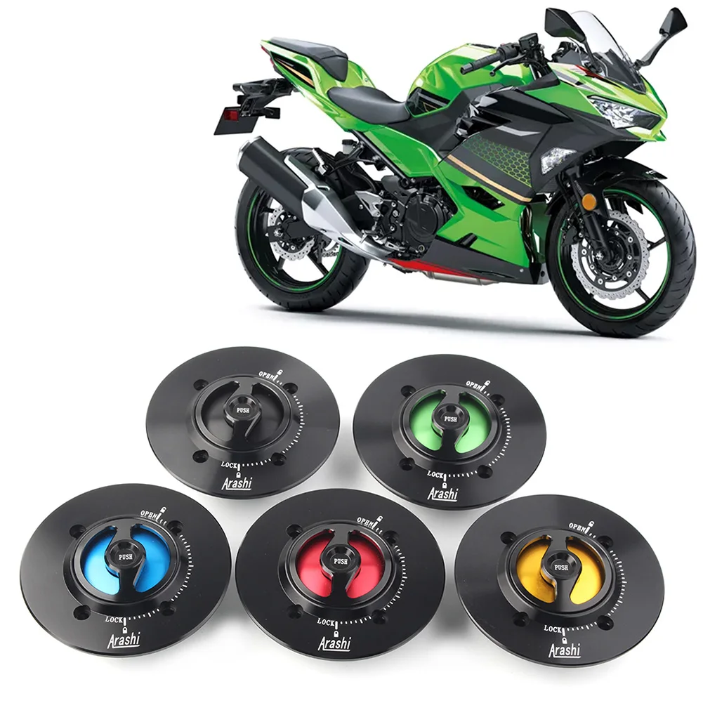 

Крышка топливного бака мотоцикла для Kawasaki Ninja400 2018-2020 и 650 2017-20 & ZX6R 2019-20, детали из алюминиевого сплава