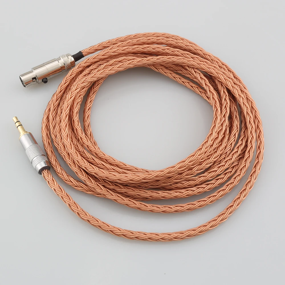 2.5mm 4.4mm XLR 16 rdzeń 99% 7N OCC kabel do słuchawek dla AKG Q701 K702 K271 K272 K240 K141 K712 K181 K267 K712 słuchawki