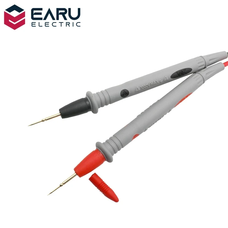 1 Pair evrensel Probe testi dijital multimetre için iğne ucu metre çok metre Tester kurşun Probe tel kalem cable10 20A