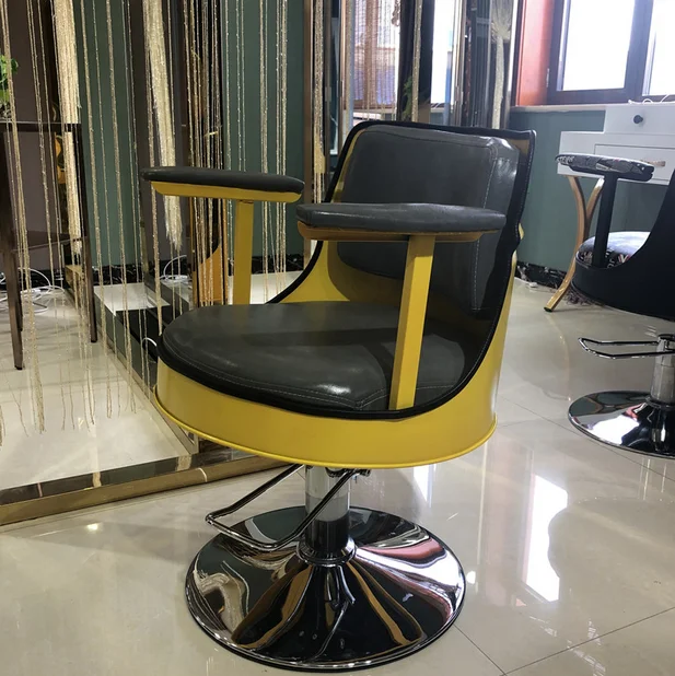 Fotel fryzjerski moda do salonu fryzjerskiego ścinanie włosów krzesło krzesło dla dzieci podnośnik obrotowy fryzjer specjalne krzesło