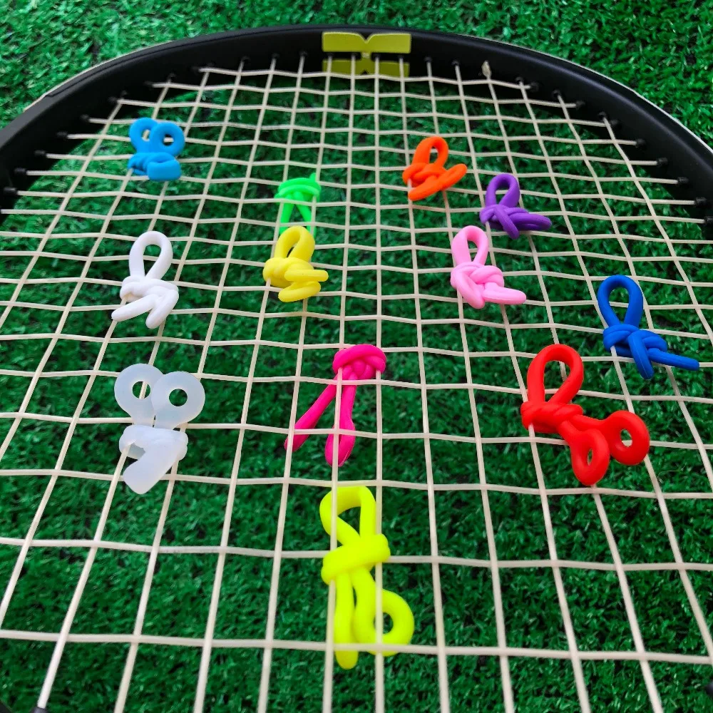 Bộ 100 Bóng Vợt Rung Dampeners Tennis Tiết Kiệm Băng Keo Thể Thao Luyện Tập Phụ Kiện Thể Thao Bảo Vệ Dụng Cụ