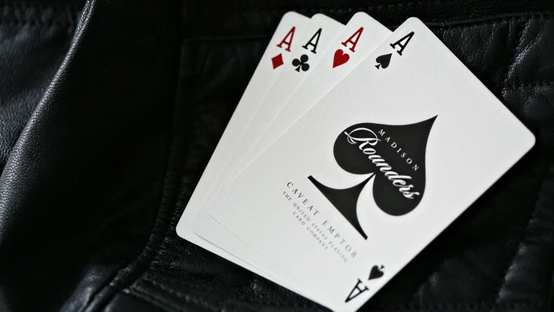 Ellusionist Madison Rounders Black/White Deck Collectible Poker Card Games