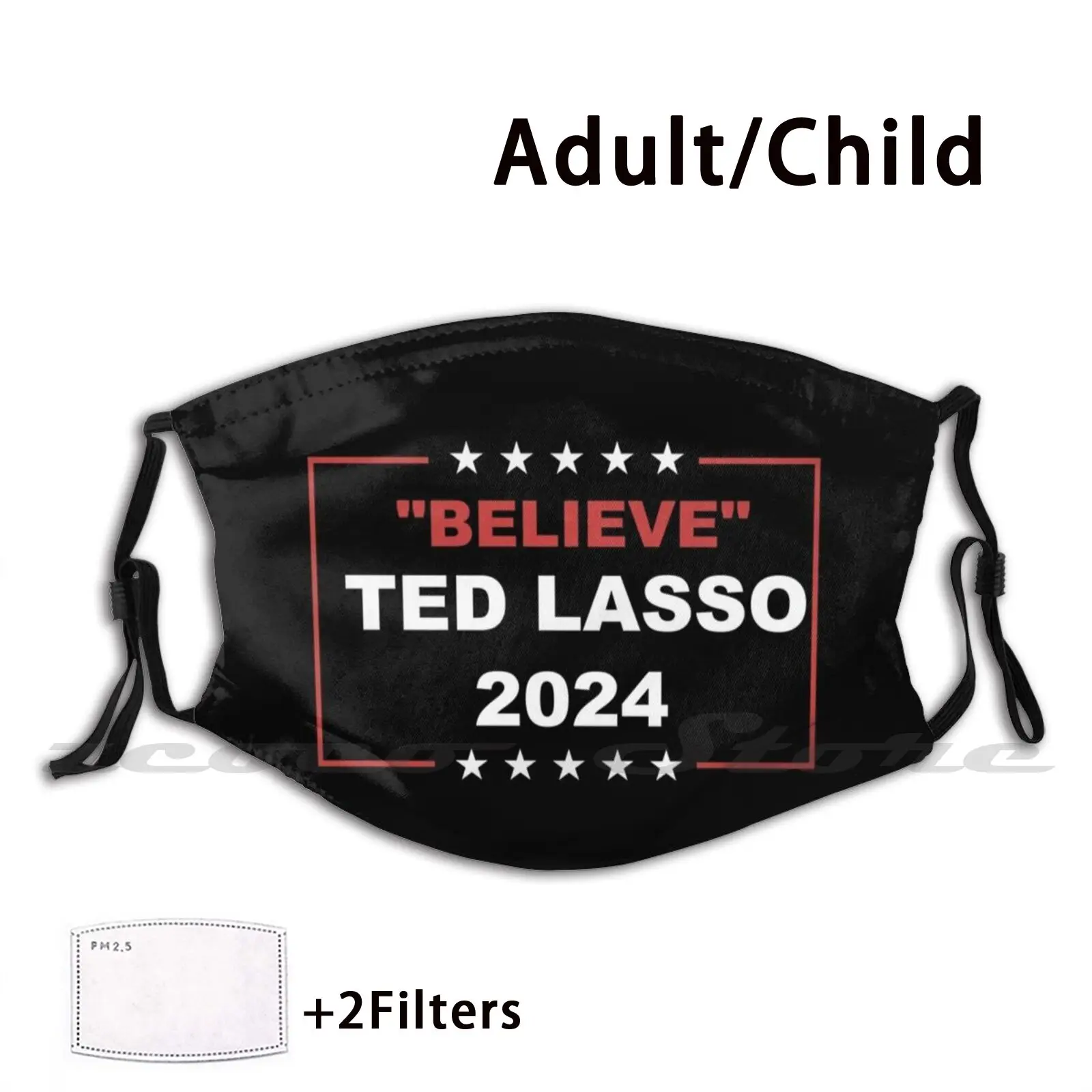 

Believe 2024 Mask Cloth Washable Diy Filter Pm2.5 Adult Kids Asso Afc Richmond Believe Football Richmond Soccer Ted Ted Lasso