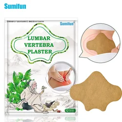 Sumifun 12Pcs Lumbar/Knee/Cervical Plaster Wormwood Sticker Extract Muscle Joint Ache Arthritis Chinese Medical Patch