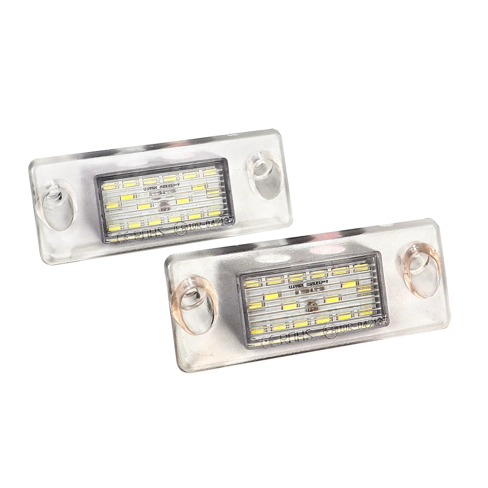 2PCS For Audi A4 B5 1996 1997 1998 1999 2000 A3 8L Facelift 1996 1997 1998 1999 2000 LED Car License Plate Light Lamp Accessory