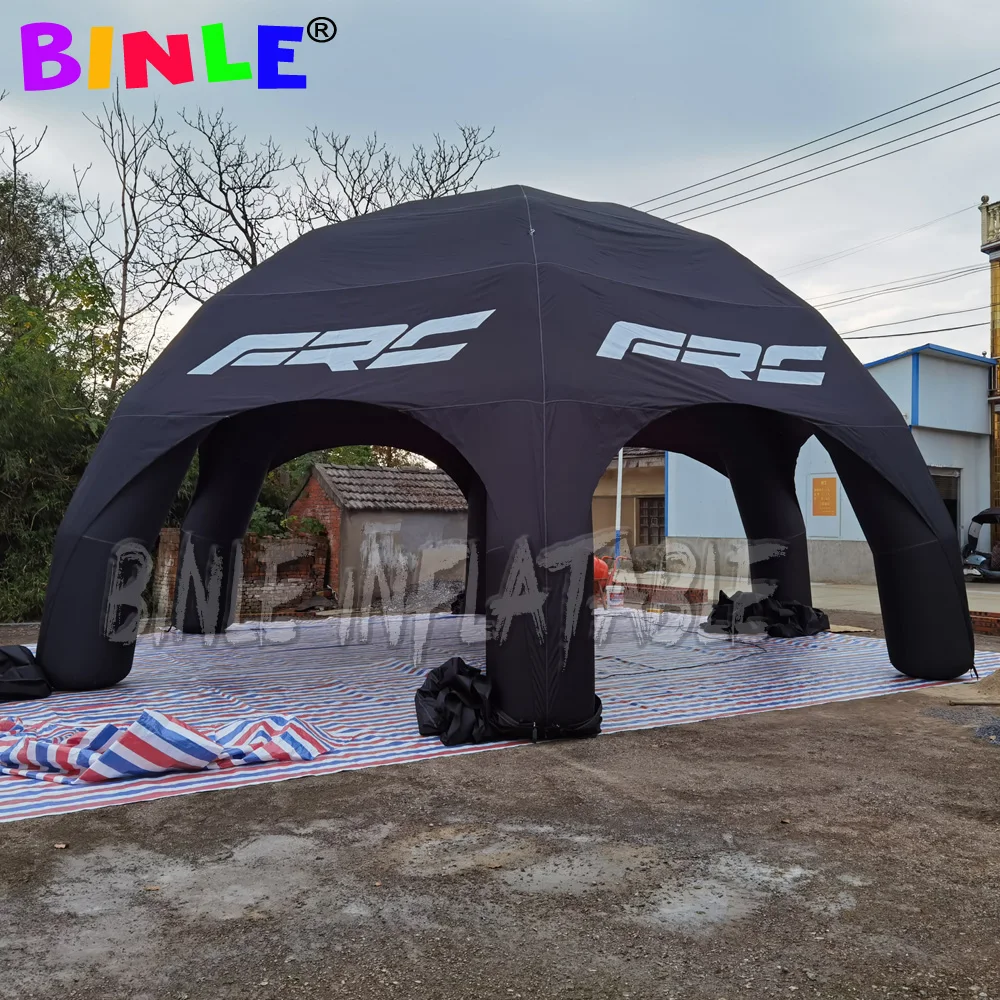 High quality Custom 10m Outdoor Giant Inflatable Spider Tent with full cover,Inflatable Gazebo,car garage tent for Advertising