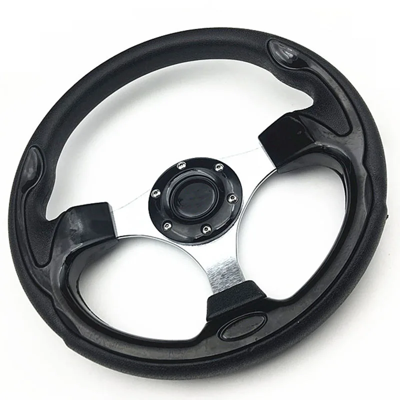 Universal Mini Drifting Steering Wheel 320mm(13inches) Racing Car PVC Modification Aluminum Frame Light Weight