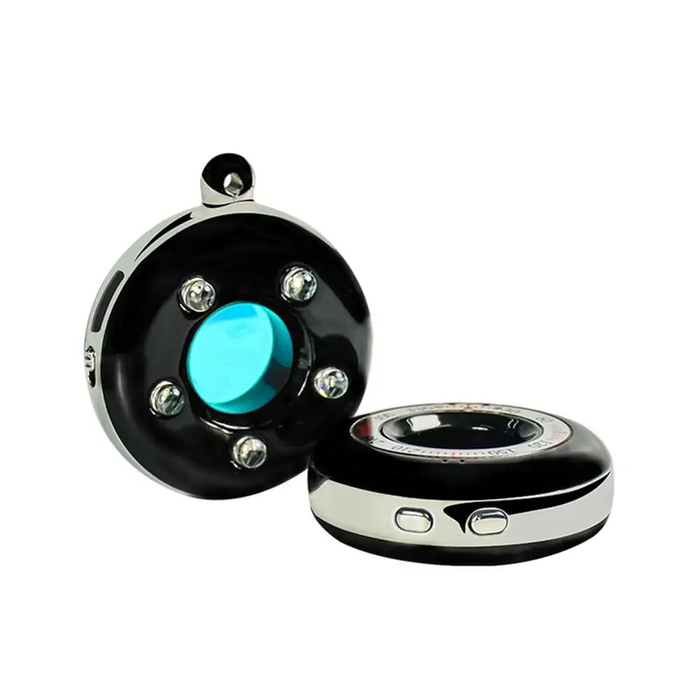 Portable Laser Hidden Camera Finder Anti Spy Camera Detector Anti-Theft Vibration Alarm for Personal Safe K100