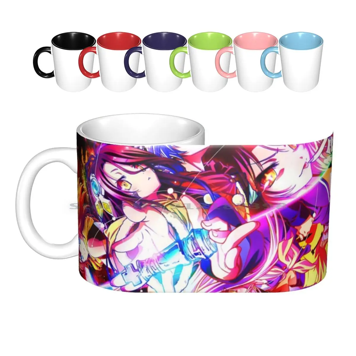 4k No Game Life Ceramic Mugs Coffee Cups Milk Tea Mug