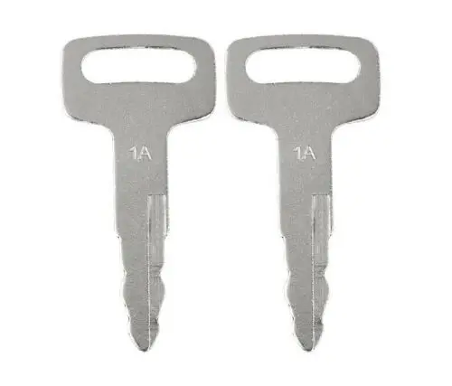 

(2) Ignition Keys For Nissan Forklift Heavy Equipment NEW # 1A, KEY00-GB01A Free Shipping