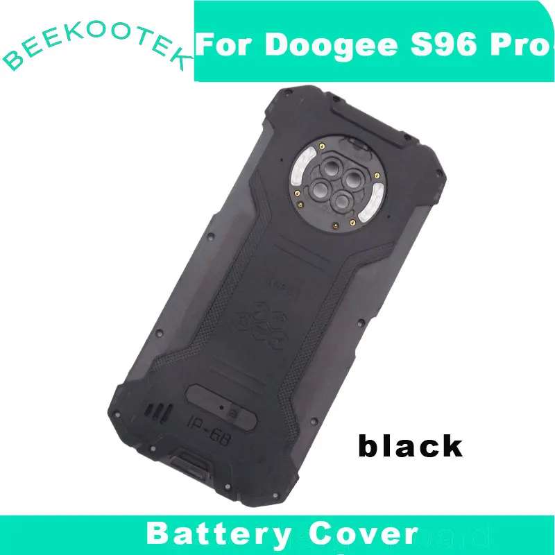 Original Doogee S96 Pro Battery Cover Back Cover Protective Battery Case Back Cover Loud Speaker For Doogee S96 Pro Smart Phone