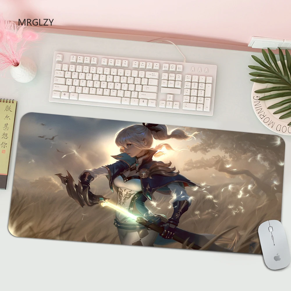 MRGLZY Best-selling Mouse Pad Gaming Mouse Pad Gaming Keyboard Table Mat Rubber Office Mouse Pad Genshin Impact Desk Mat