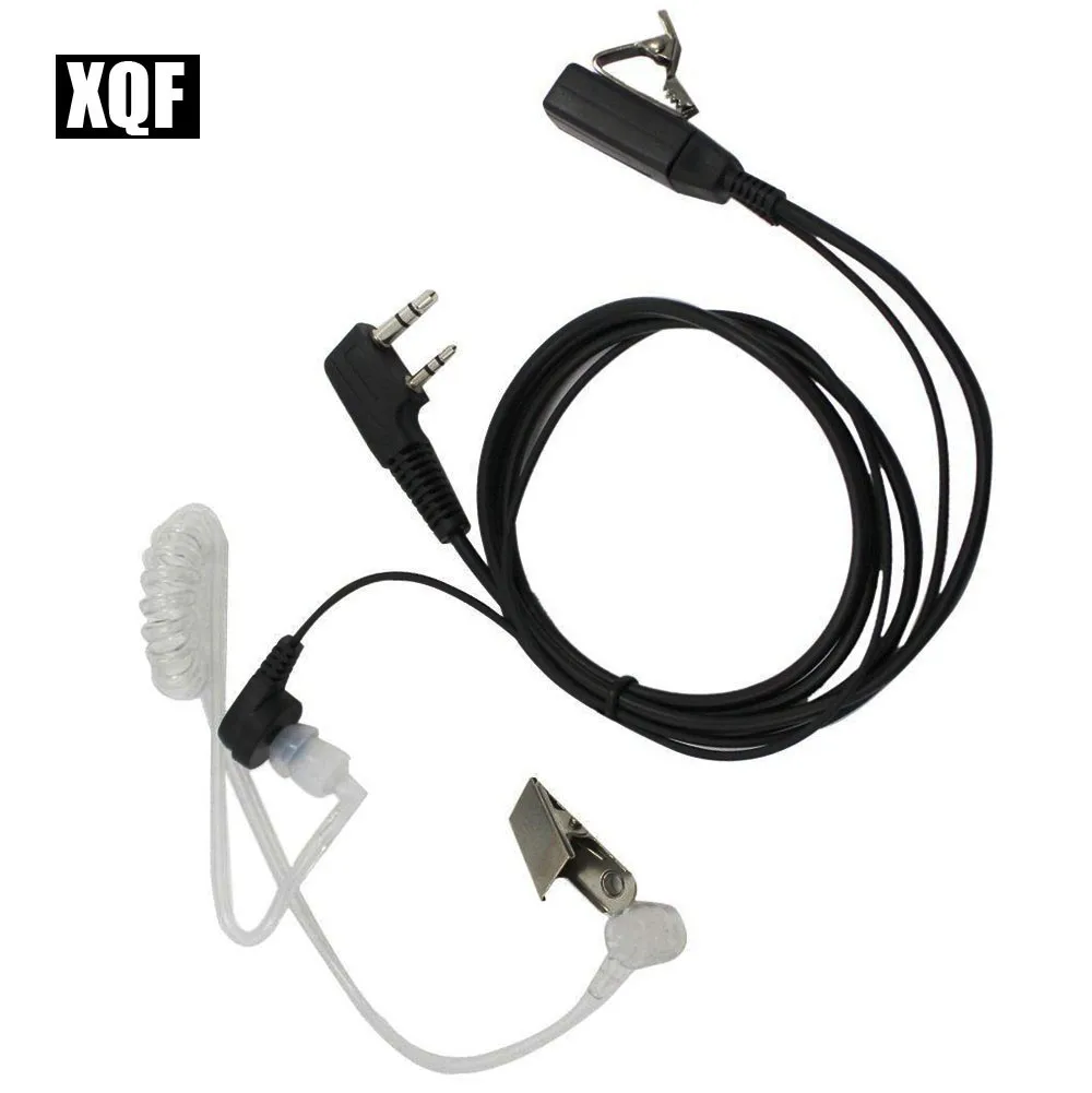 

Oppxun 2 Pin Air Tube наушники с PTT для Kenwood Walkie Talkie Baofeng UV-5R Earpiece