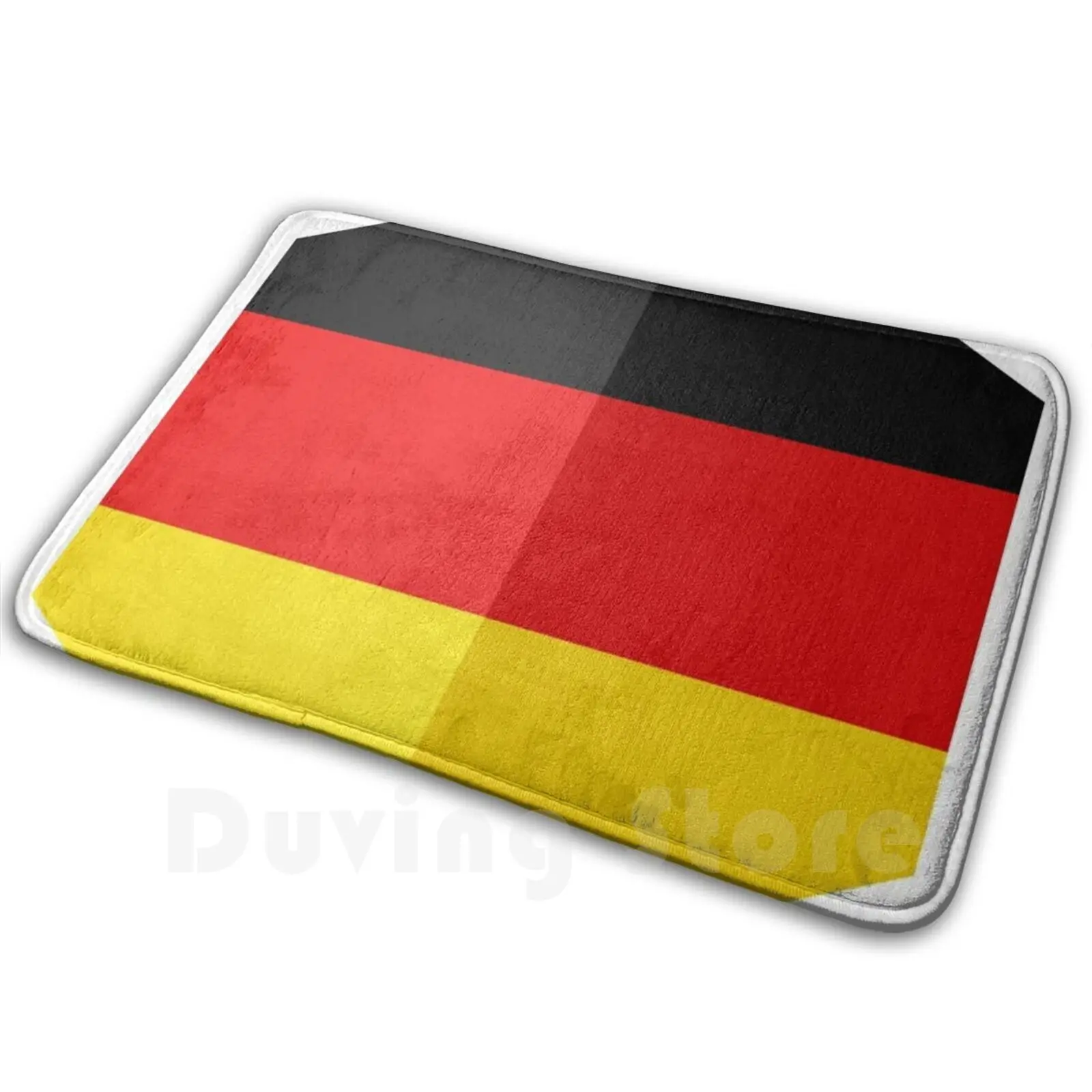 Germany Diamond Soft Non-Slip Mat Rug Carpet Cushion Germany Flag